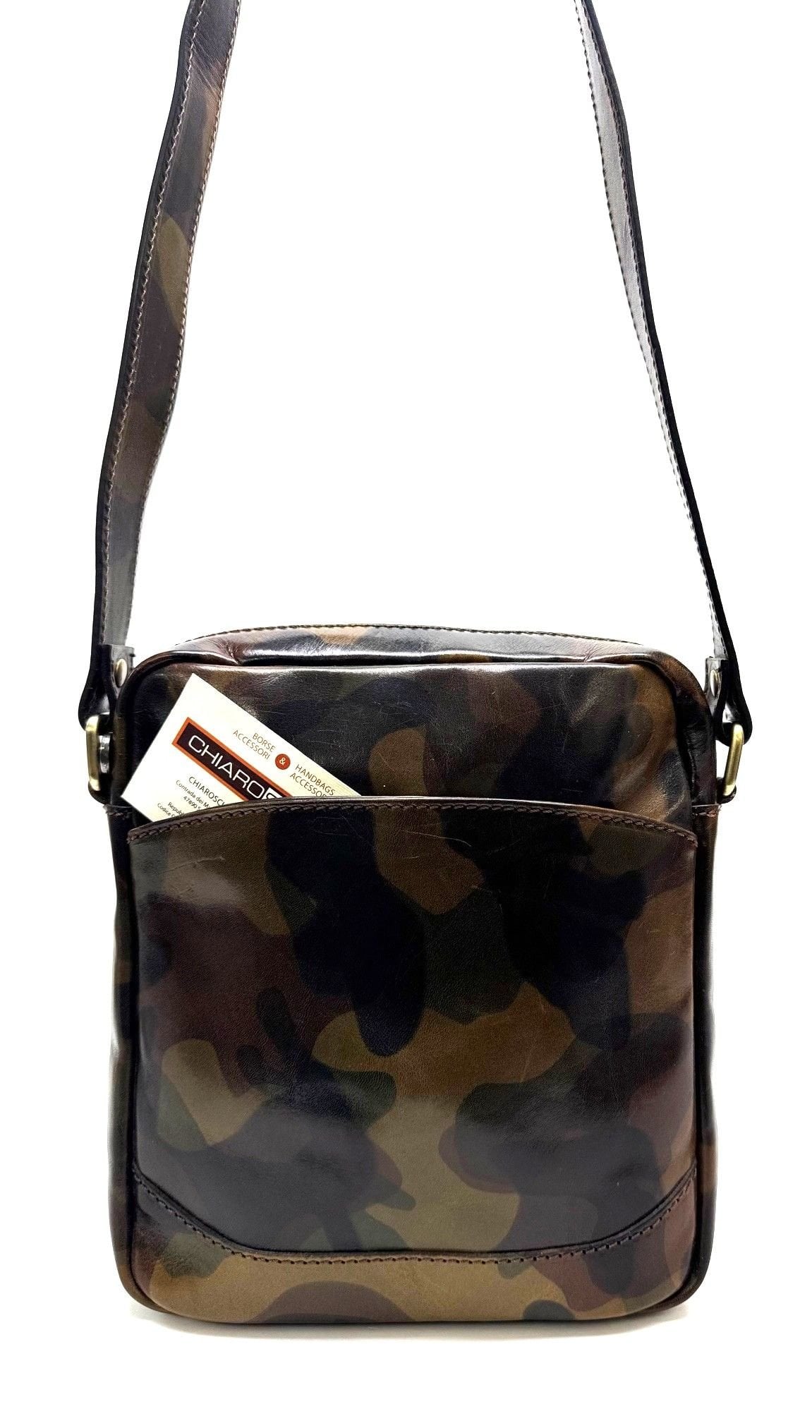 Borsa A Tracolla Piccola In Vera Pelle VISCONTI | 18939 Holly | 3 Scomparti Con Zip | 5 Portacarte E Tasca Cellulare - 3