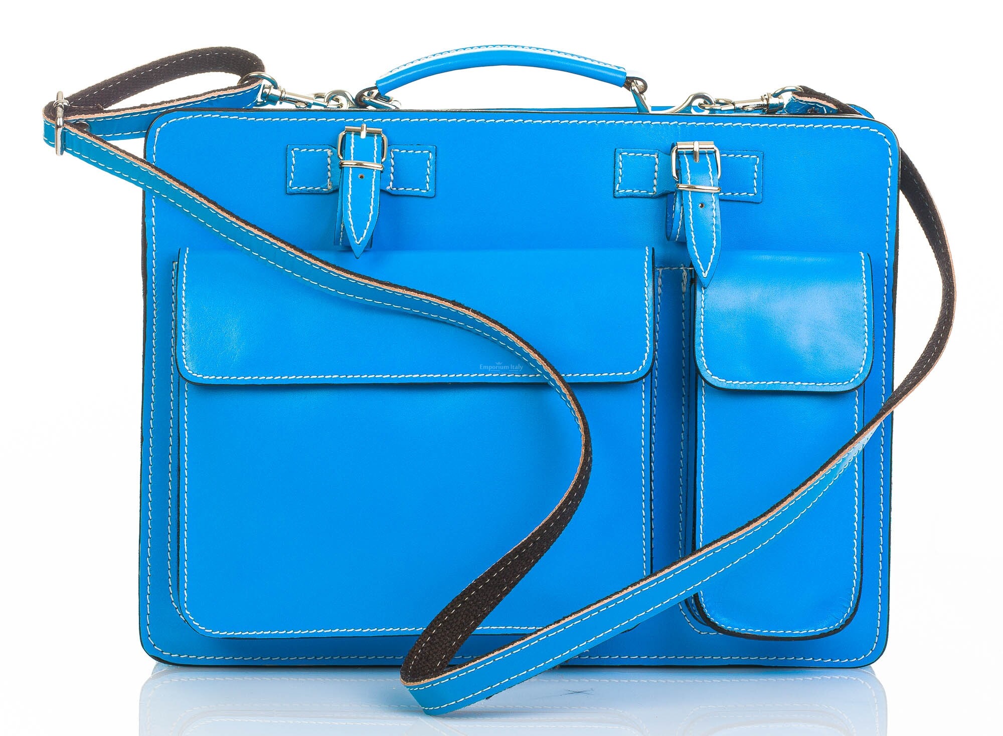 【本物保証】 Work colour maxi, ALEX mod. bag, leather genuine Office / バッグ