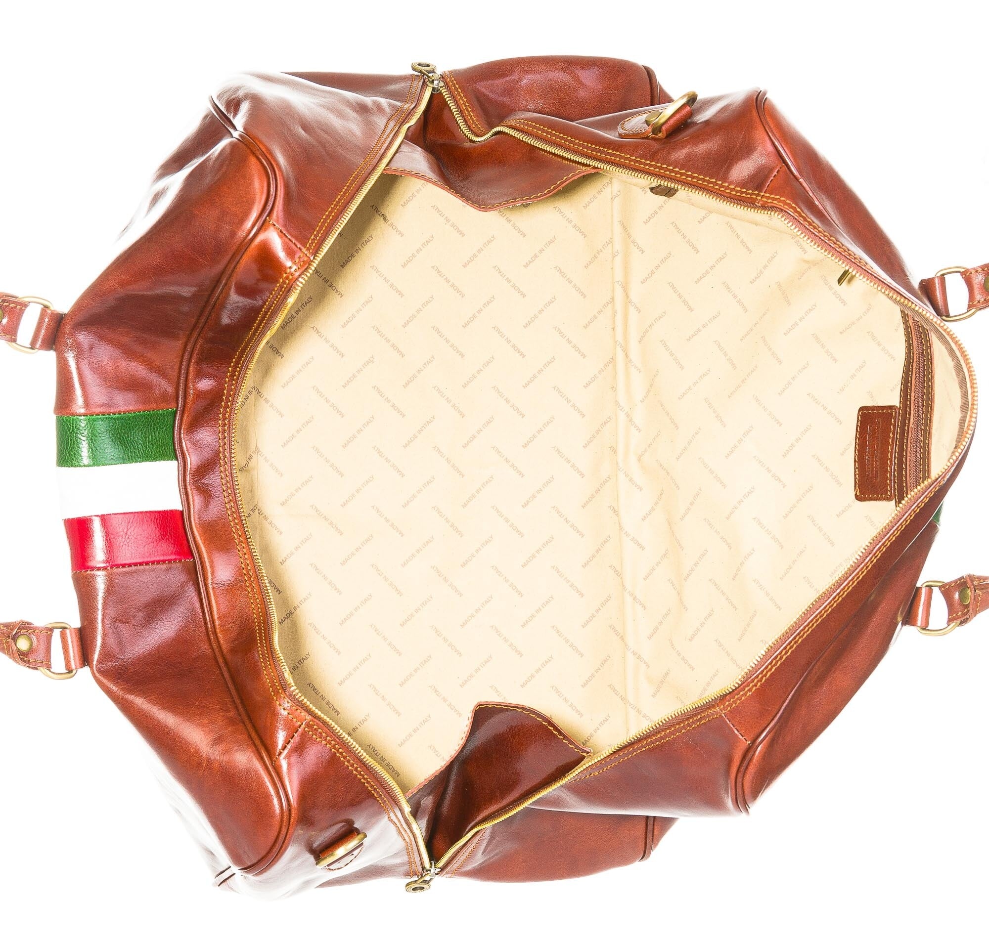 Borsone Da Viaggio Con Ruote 55cm Rosso Medio - Trolley In Finta Pelle Scamosciata, Leggero 2,3kg 40L, Manico Telescopico E Ruote Skate - 5