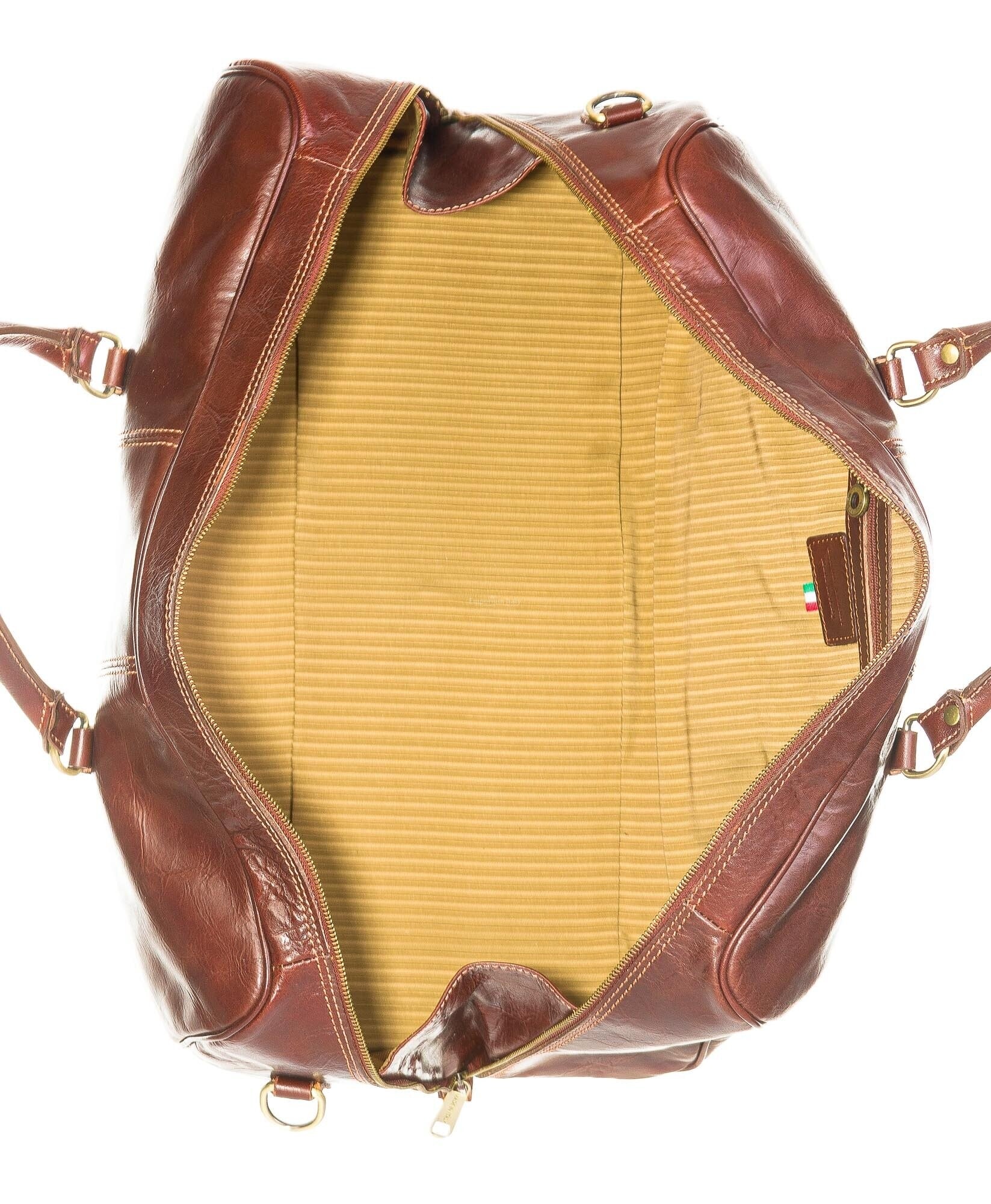 Emporium Italy | ITA Vendita Travel bag buffered real leather mod