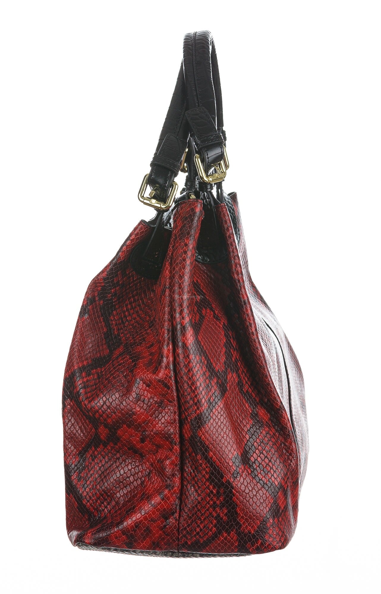 County of Milan borsa donna in ecopelle stampa iconica nero main image 0