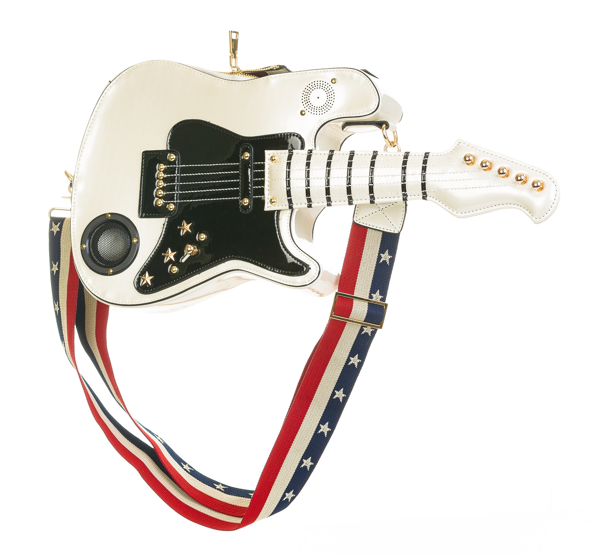 Borsa Guitar Shana con casse funzionanti con tracolla Cosplay