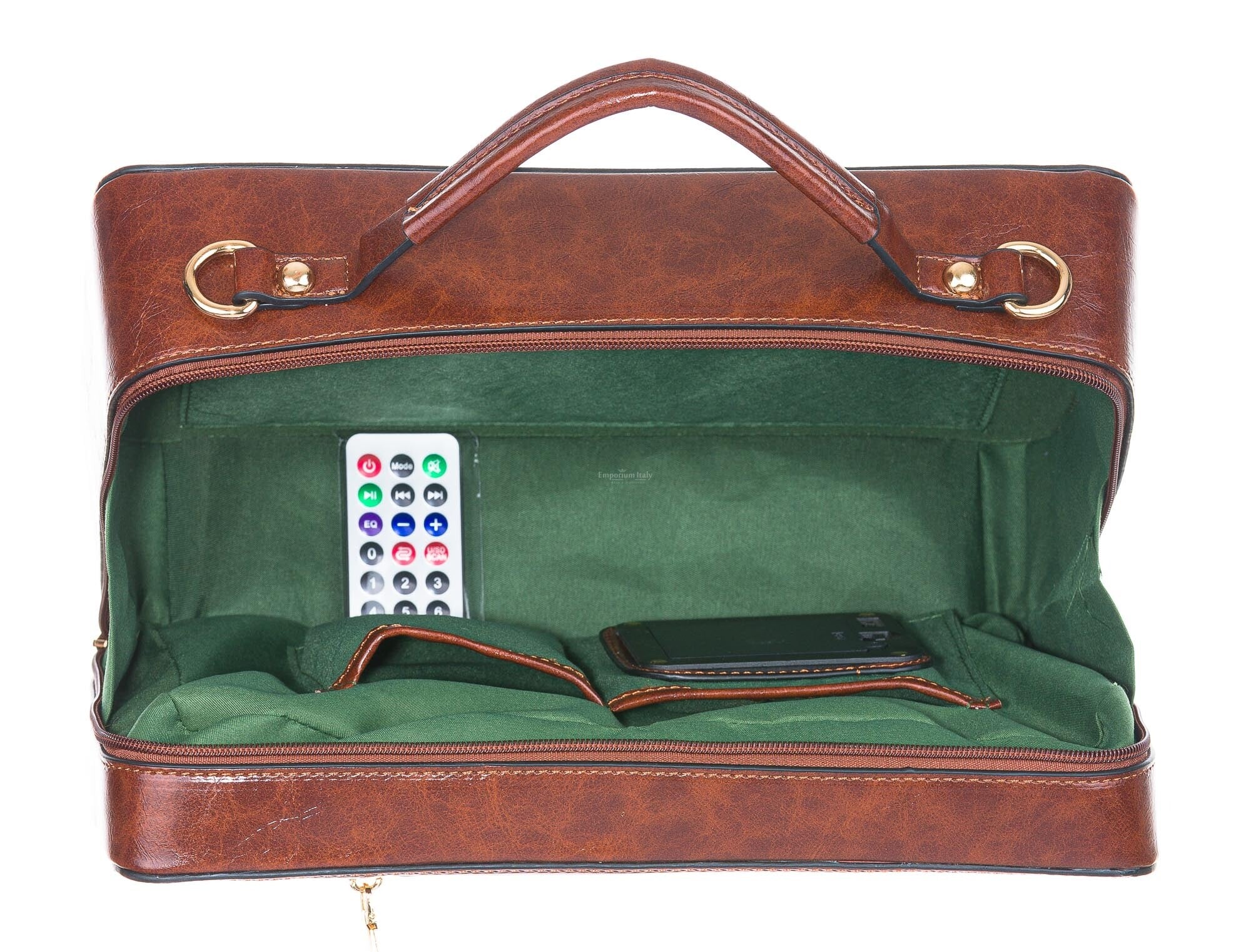 Ro Rox Borsa Gufo Marrone - Tracolla In PU Stile Steampunk E Gotico