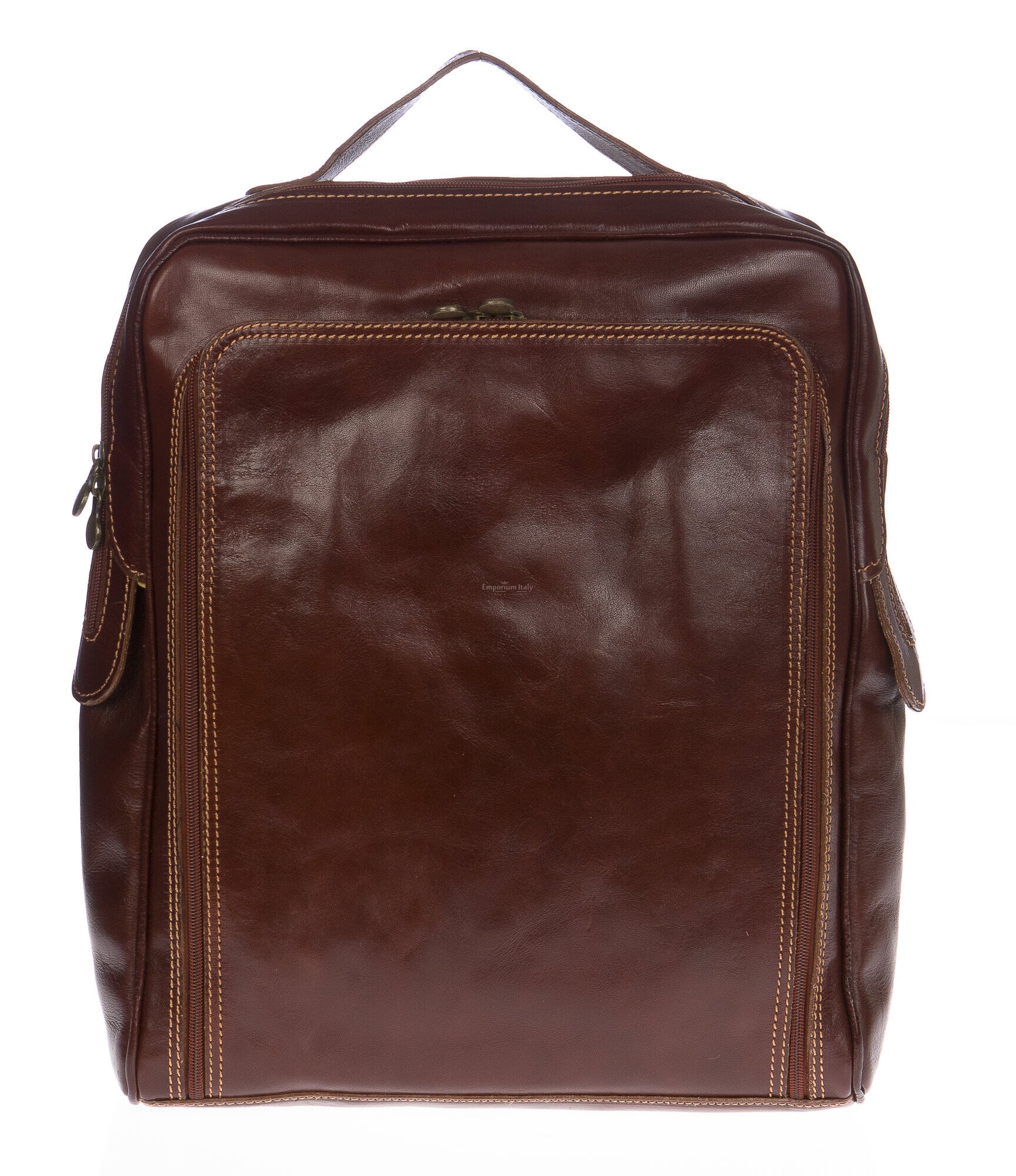 buccio savona italian leather backpack Laptop Cognac Get the designer quilted genuine Italian black leather backpack for the ultimate sophisticated look. Leather Backpack Denver