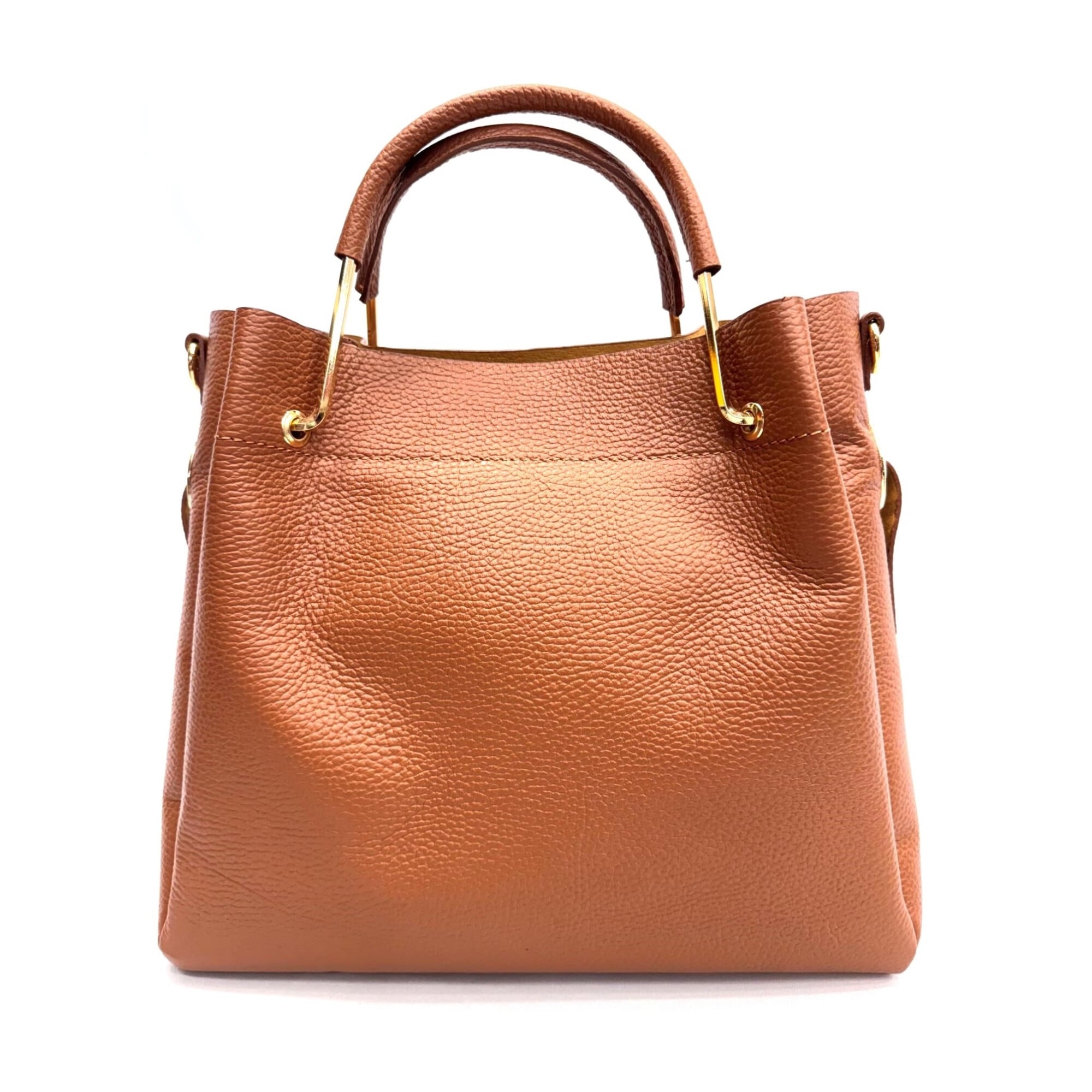 DIRRONA Borsa Donna In Pelle PU Stile Dumpling - Tracolla Regolabile, Elegante Per Ufficio E Tempo Libero (Marrone) - 2