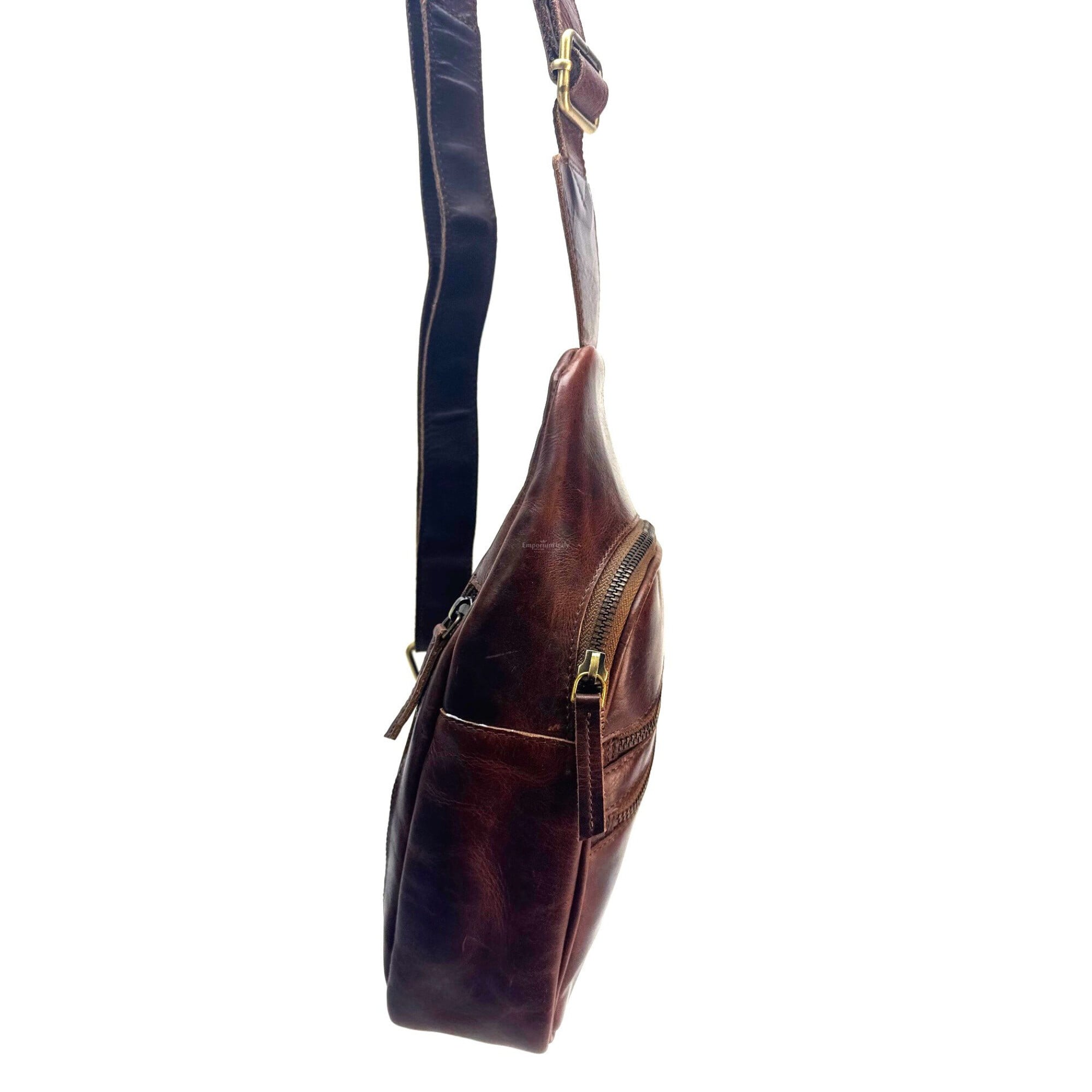 Borsa Mono Spalla JOEL Uomo In Vera Pelle Nabuk Colore MARRONE borsa-mono-spalla-joel-uomo-in-vera-pelle-nabuk-colore-marrone