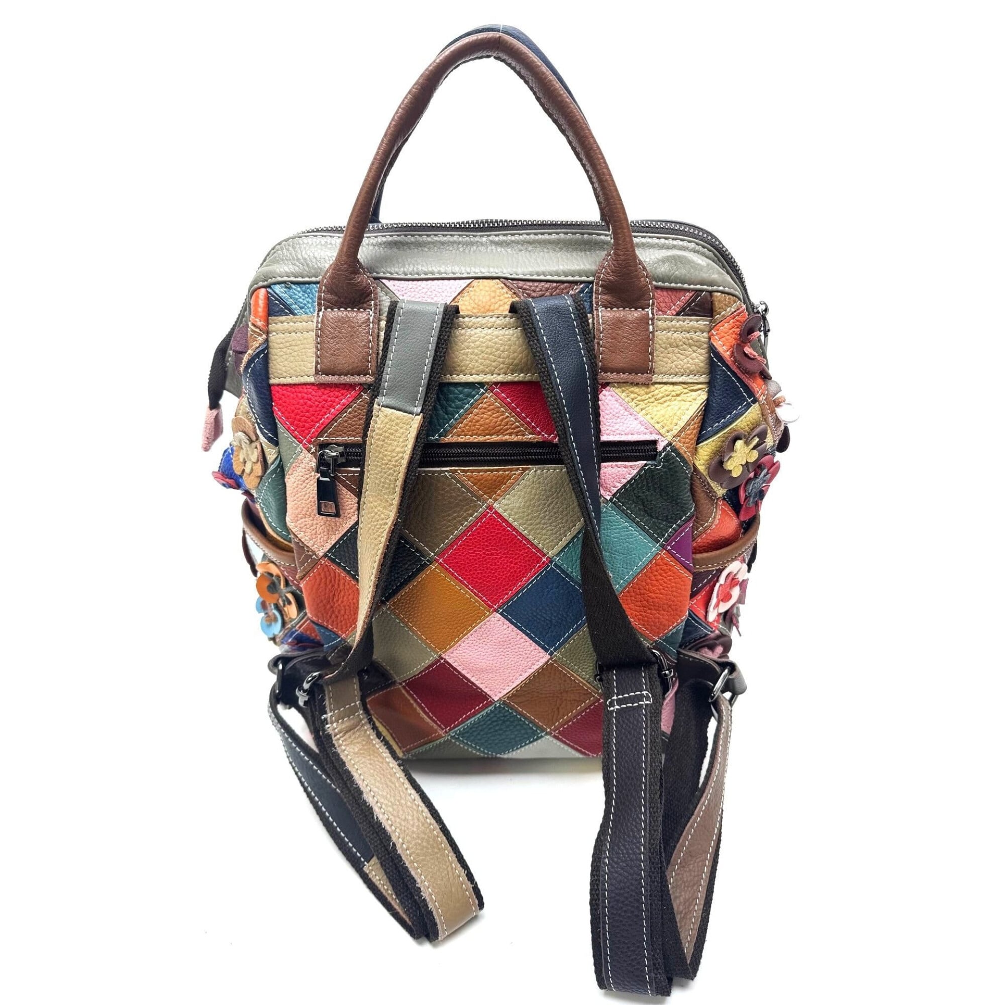 Genuine leather backpack bag for woman MONTE COMERO  display picture 1