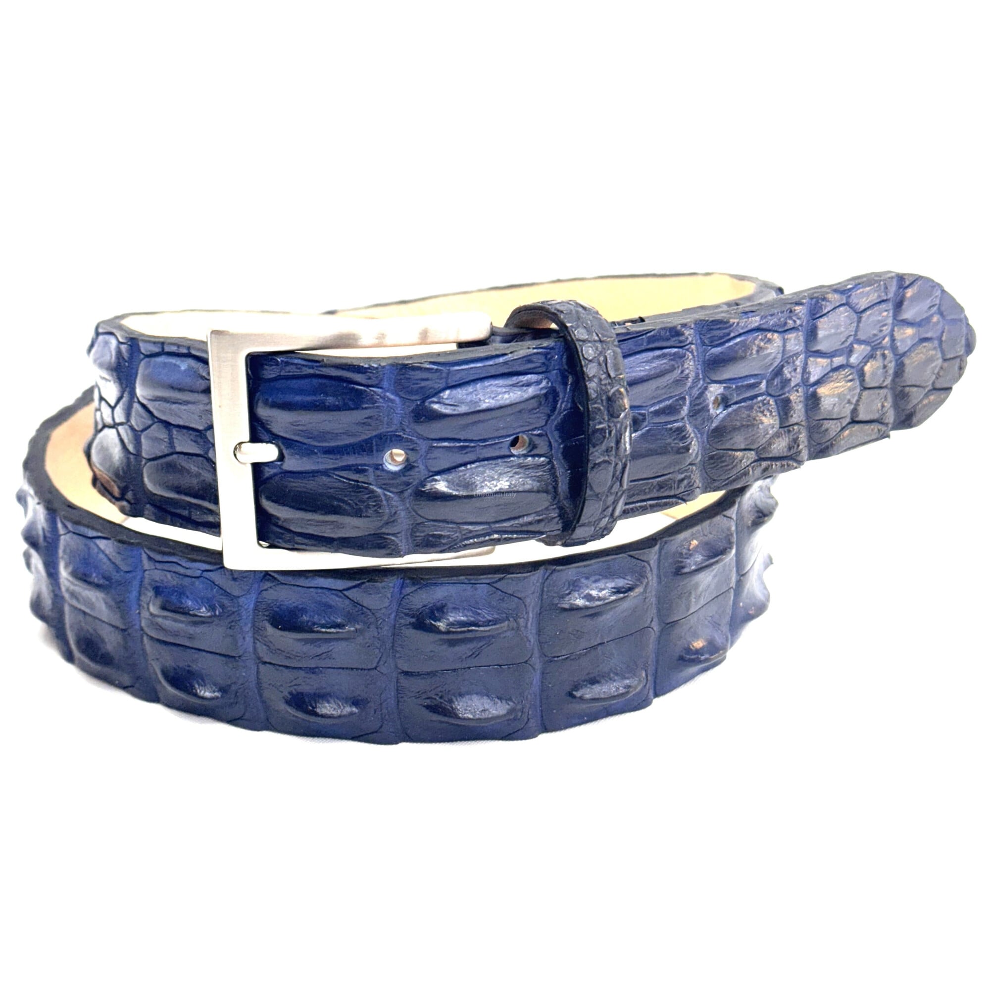 Genuine alligator skin belt for man JOHANNENSBURG, CITES 