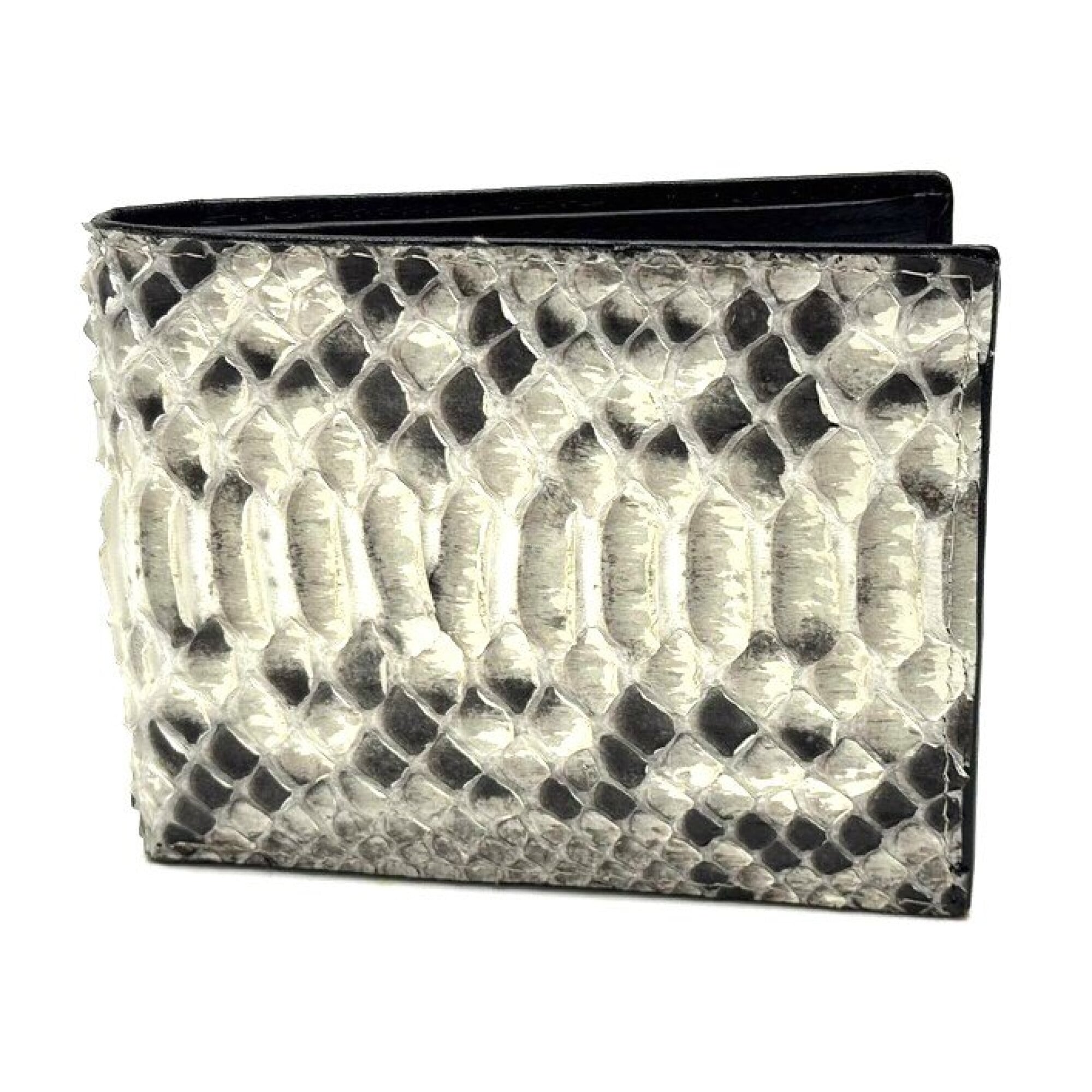 Genuine leather python wallet for man ABU DHABI, no coins holder