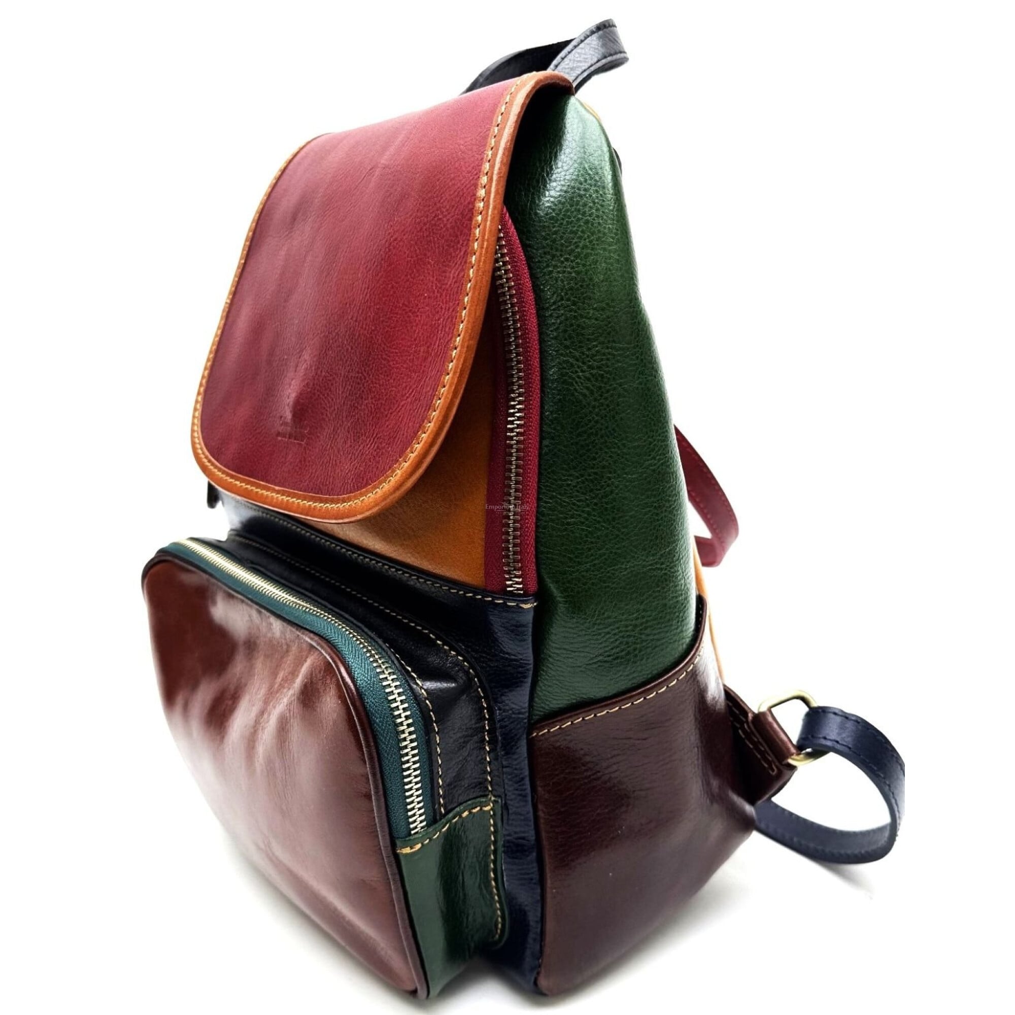 Genuine leather backpack for woman MONTE GRANERO, color  display picture 2