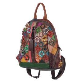 Genuine full grain leather backpack bag MONTE PENNA  display picture 1