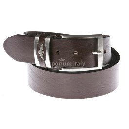 Mens buffered real leather belt mod. PORTLAND | CASUAL LEATHER BELTS |  Emporium Italy