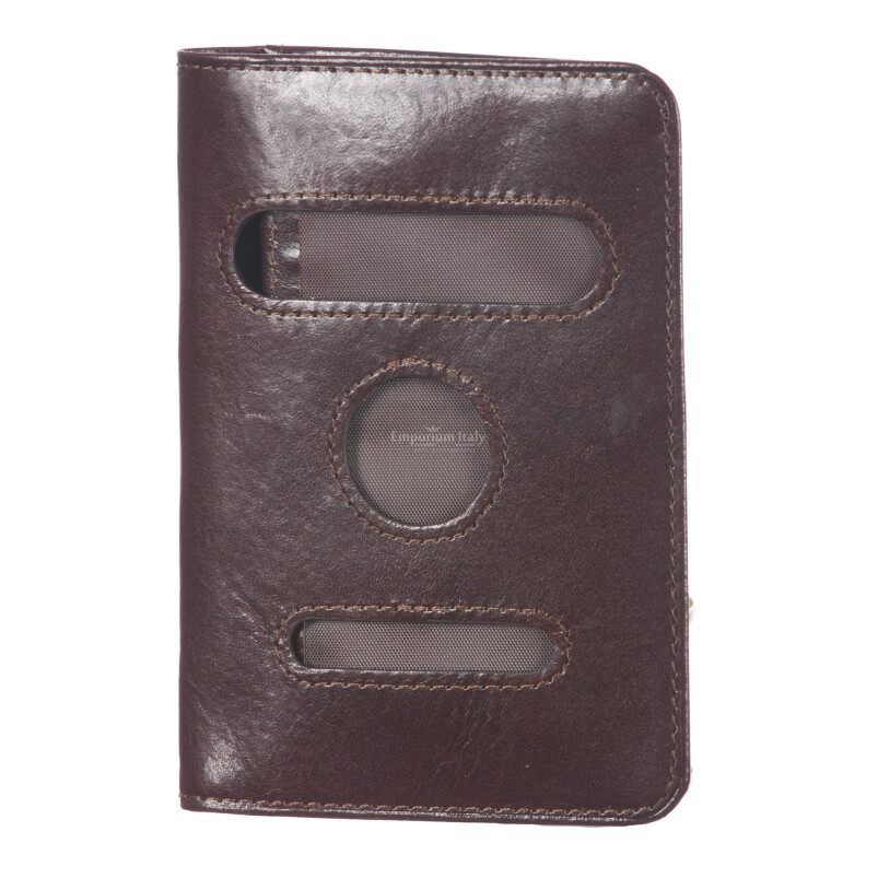 Mens / Ladies passport holder in traditional leather mod. GERMANIA