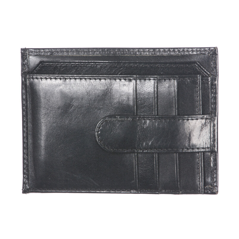 Mens / Ladies credit card holder in traditional leather mod. NORVEGIA