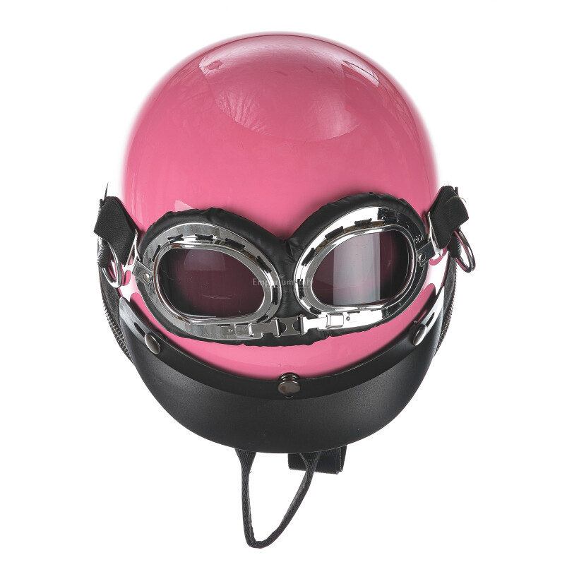 Borsa zaino Eros casco con tracolla, in Stile Steampunk, ecopelle, colore rosa, ARIANNA DINI DESIGN