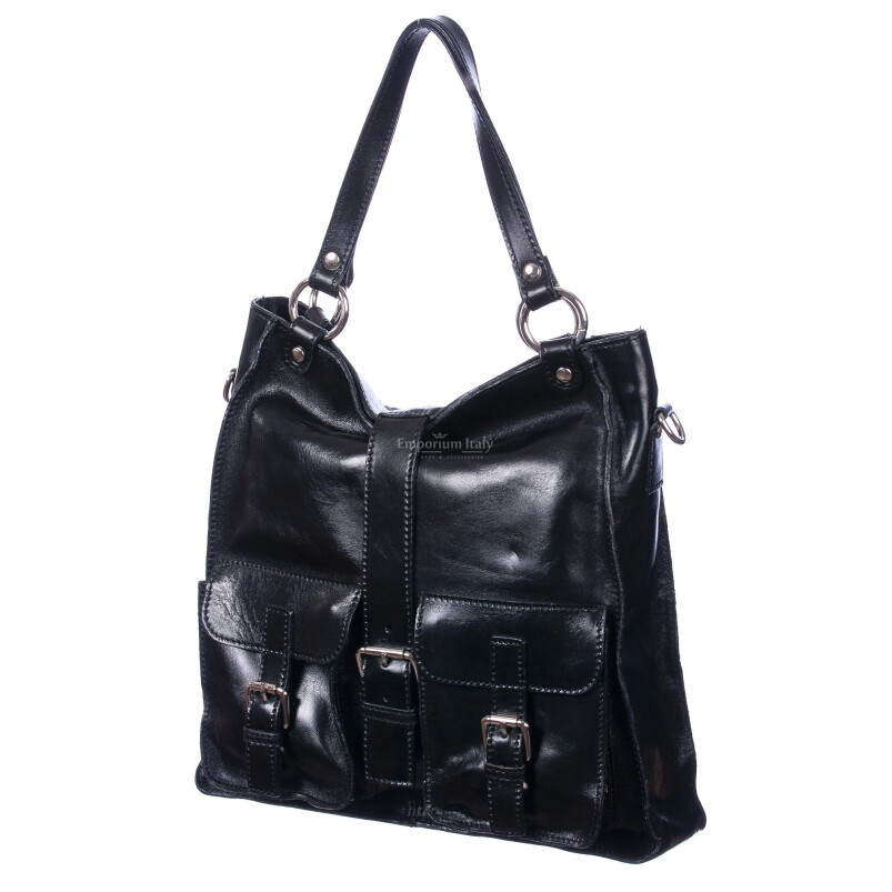 Ladies bag buffered real leather mod. BETTY