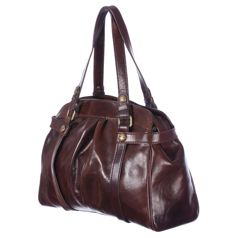 Ladies bag buffered real leather mod. SUSANNA