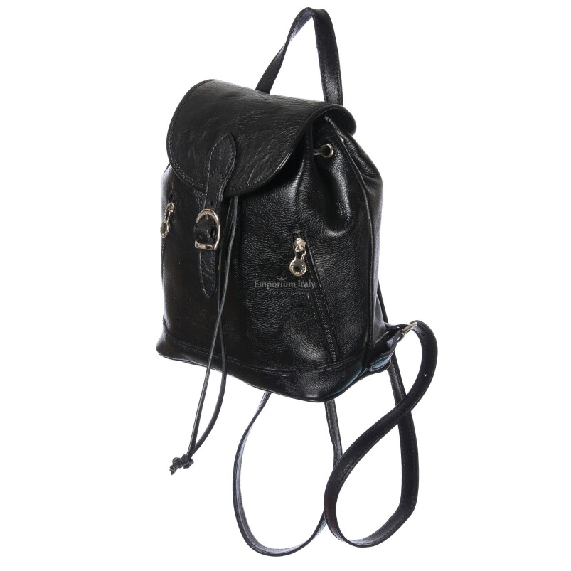 Backpack buffered real leather mod. MONTE LEONE 