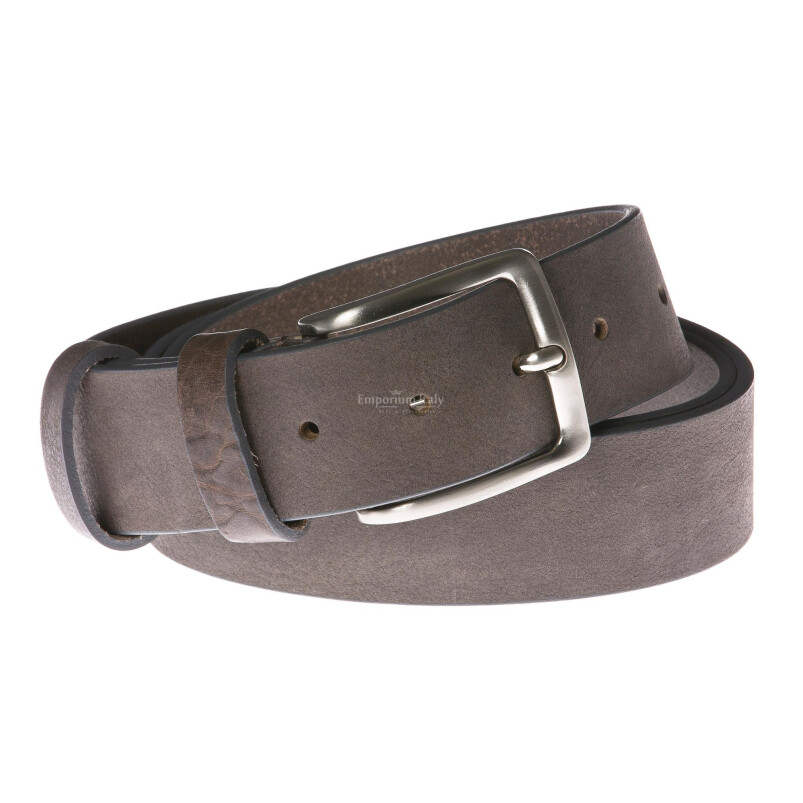 Mens buffered real leather belt mod. RIO
