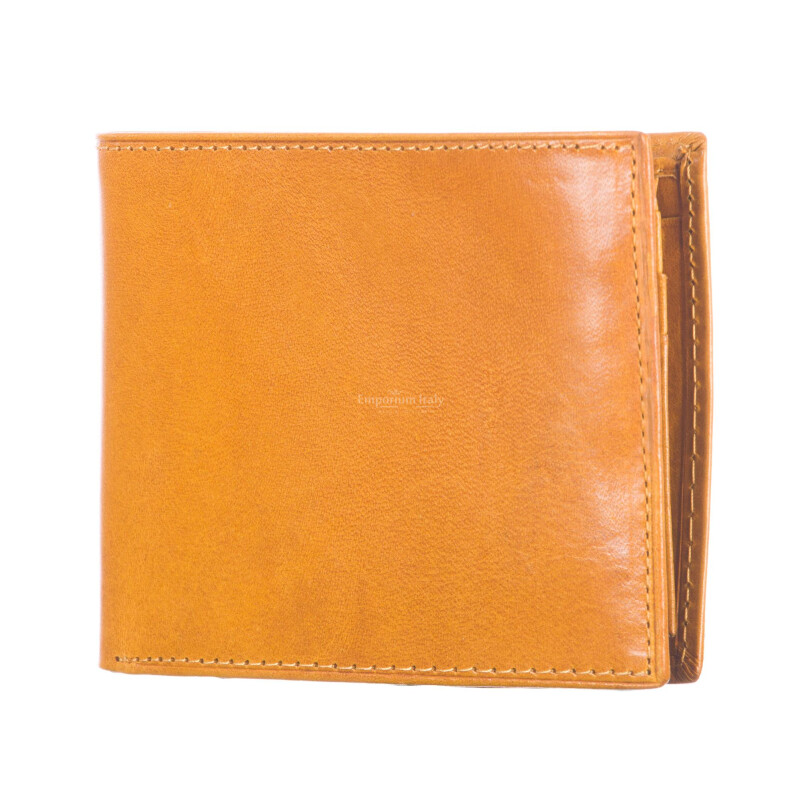 Mens wallet in traditional leather mod. ITALIA