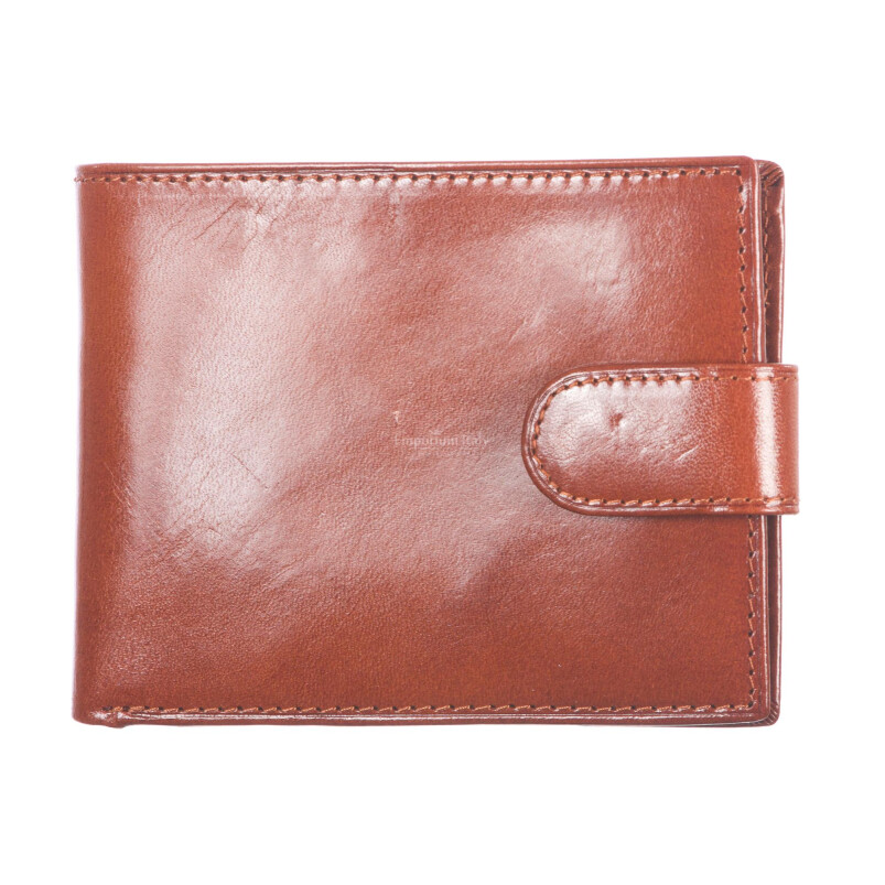 Mens wallet in traditional leather mod. SVIZZERA