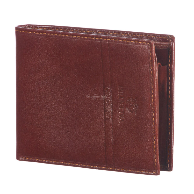 Mens wallet in traditional leather mod. TUNISIA