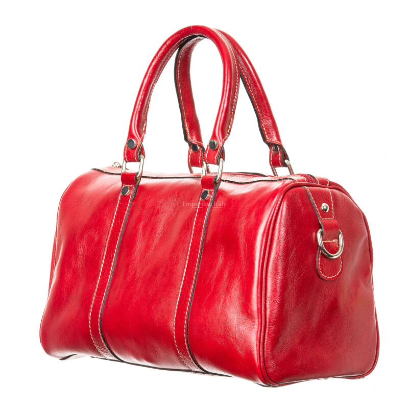 Borsa donna in vera pelle CHIAROSCURO mod. JENNY colore BEIGE Made in Italy