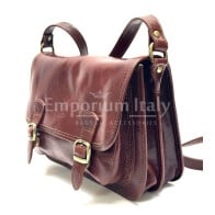 Genuine leather backpack bag for woman MONTE COMERO, MULTICOLOR