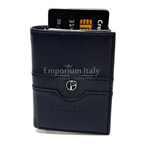 Porta Carte di Credito RFID Portafoglio Uomo Slim Portamonete Slim