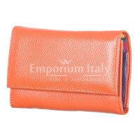 Ladies wallet in traditional leather mod. ORTENSIA