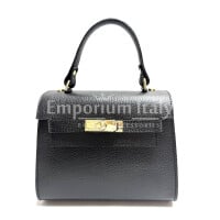 Caseroxx Borsa In Pelle Con Clip Da Cintura Per Orange Hapi 30 – Custodia Vera Pelle Nera Con Finestra Trasparente
