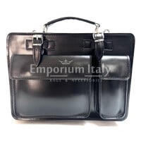 Work / Office genuine leather bag CHIAROSCURO mod. ALEX medium