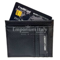 SCOTCH & SODA Pelle porta carte di credito Printed Leather Wallet Snake nero