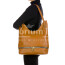 LUISA : borsa donna a spalla, pelle morbida, colore : MARRONE, Made in Italy