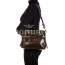 ORNELLA MINI: borsa donna a spalla in cuoio, colore : TESTAMORO, Made in Italy (Borsa)