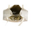CORINNE: borsa donna a spalla, semirigida, pelle morbida, colore: BEIGE CHIARO, Made in Italy