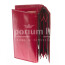 Portafoglio donna in vera pelle tradizionale SANTINI mod CLIVIA colore FUCSIA Made in Italy. (Portafoglio)