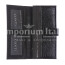 MELISSA : portafogli donna in pelle laccata, colore : NERO, Made in Italy