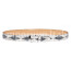 BRUXELLES: man's belt in python leather, two-tone diamond pattern, CITES, color: STONE / BLUE, Made in Italy