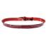 Cintura uomo in vera pelle mod. TERNI colore ROSSO, CHIAROSCURO, Made in Italy