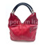 Borsa donna in vera pelle  CHIAROSCURO mod. BONELLA big, colore ROSSO, Made in Italy.