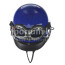 Borsa zaino Eros casco con tracolla, in Stile Steampunk, ecopelle, colore blu, ARIANNA DINI DESIGN