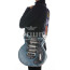 Borsa Guitar Lorien con tracolla, Cosplay Steampunk, in ecopelle, colore blu, ARIANNA DINI DESIGN