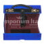 Borsa Piano Yavanna con tracolla, Cosplay Steampunk, colore blu, ARIANNA DINI DESIGN