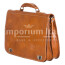 офисный мужской портфель/деловая женская сумка   из буферной кожи мод. GIORGIO