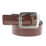 Cintura donna in vera pelle CHIAROSCURO mod. BRESLAVIA colore MARRONE Made in Italy (Cintura