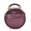 Borsa Ben Big Numbers con orologio funzionante con tracolla, Cosplay Steampunk, ecopelle, colore ROSSO, ARIANNA DINI DESIGN