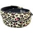 Cintura donna in vera pelle - pony mod. ZARIA, colore animalier leopardo, CHIAROSCURO, Made in Italy